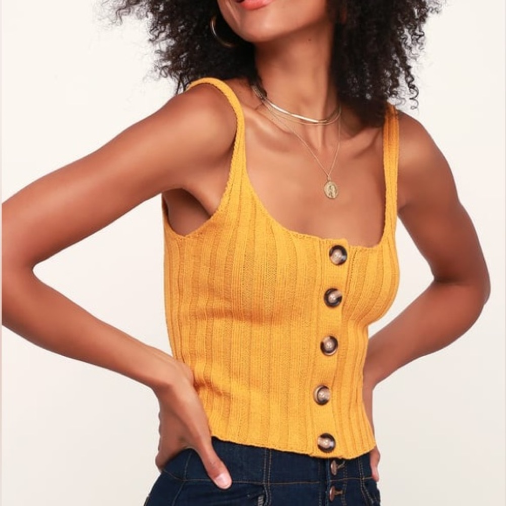 Lulus sweater tank top